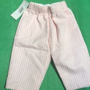 **SOLD striped pink pant, 6M NWT